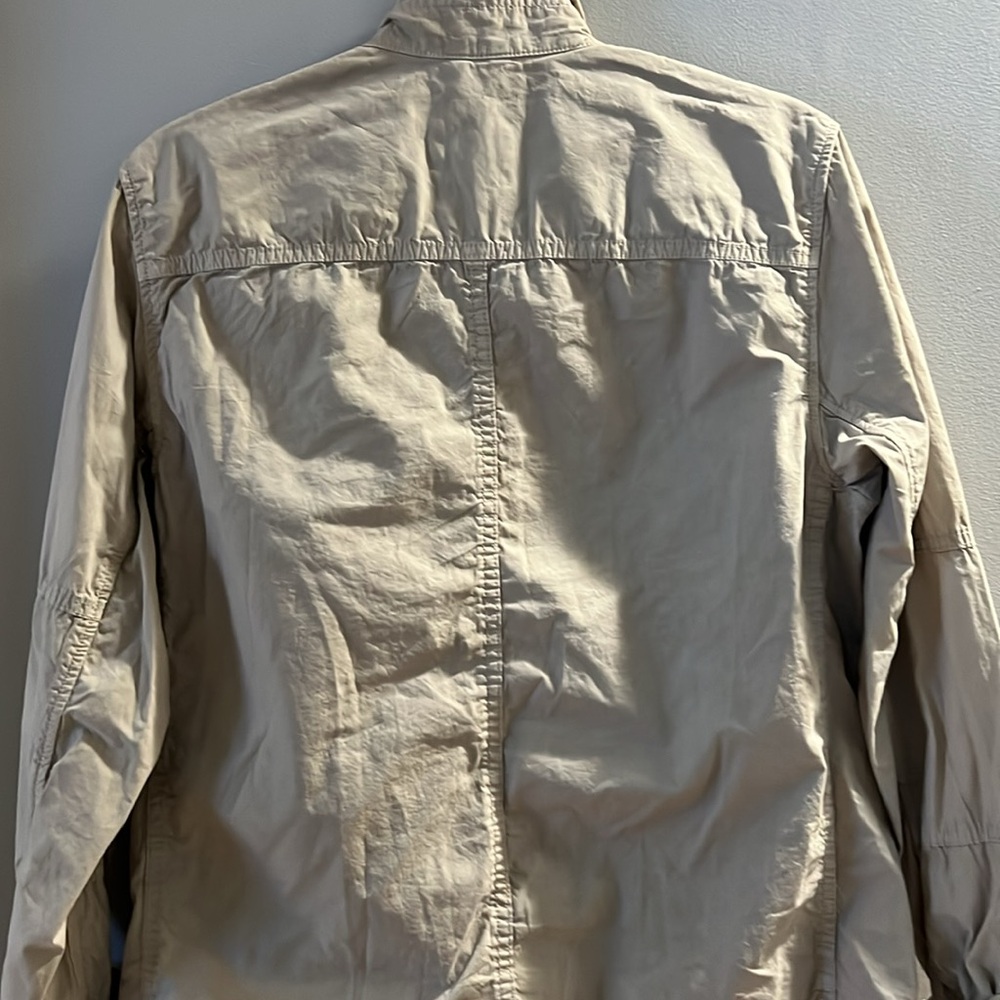 Gap Khaki Button Front Jacket. Size Small. - image 5